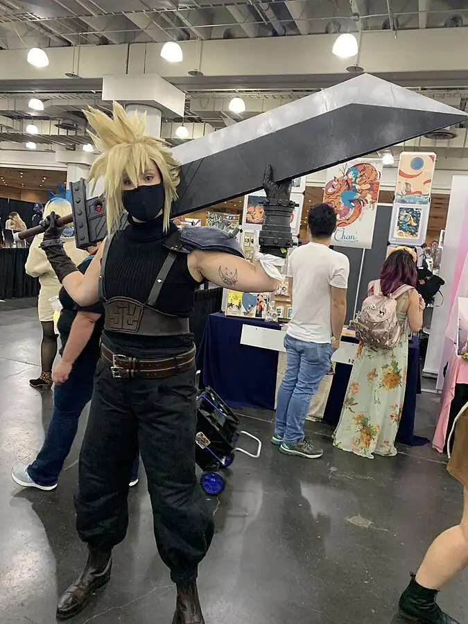 NYCC Cosplay of Cloud Strife result