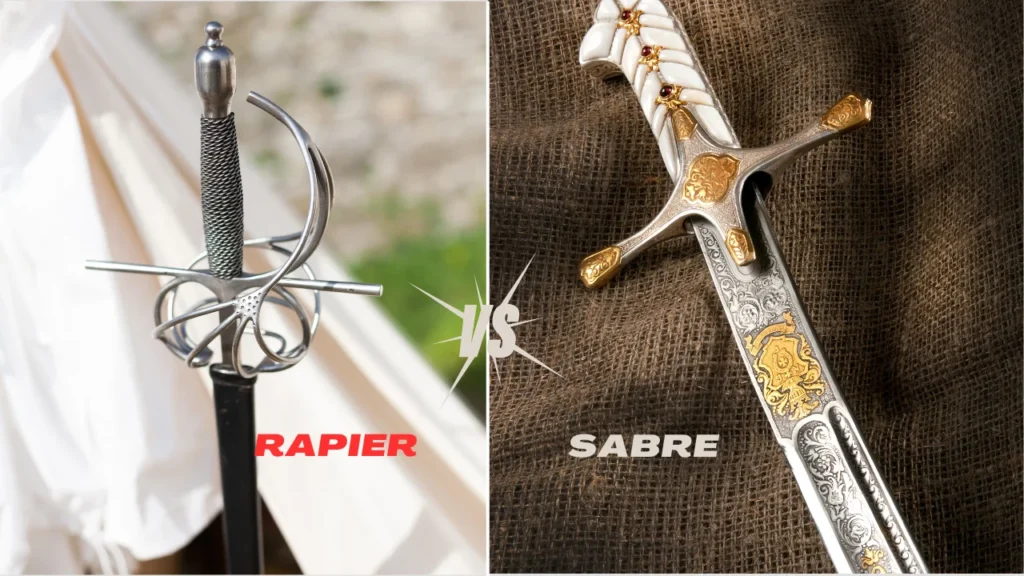 rapier vs sabre