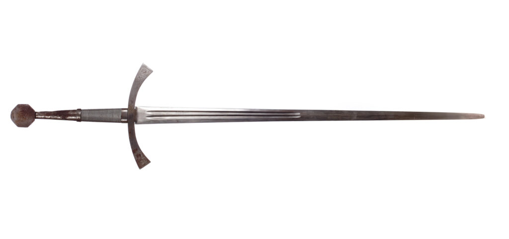 Bastard Sword in white background