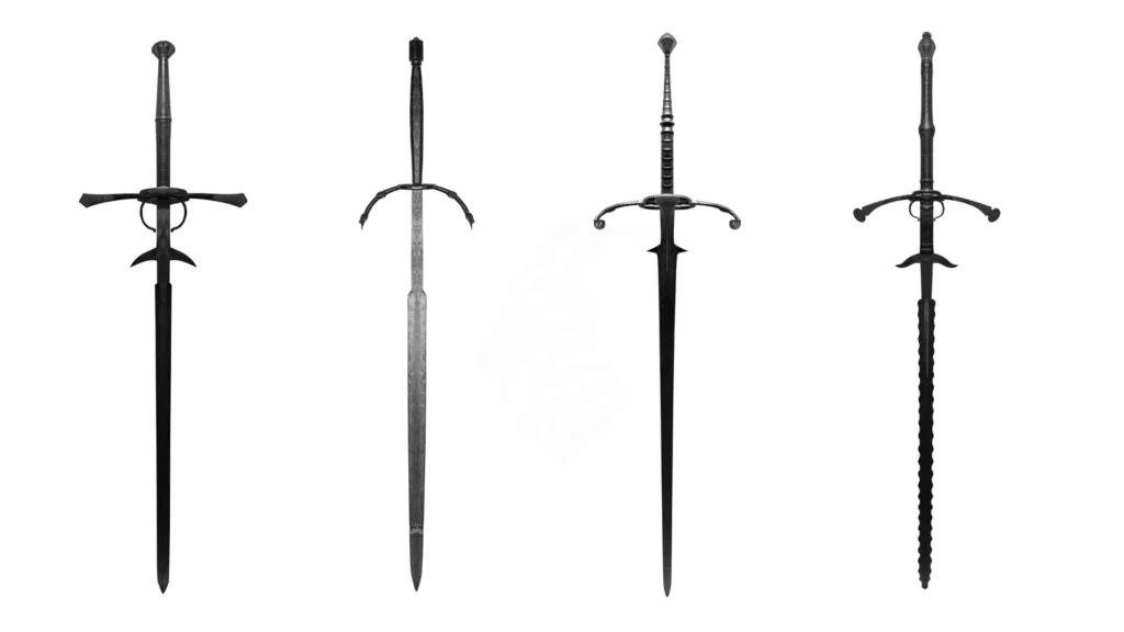 Great sword diffrent designs.