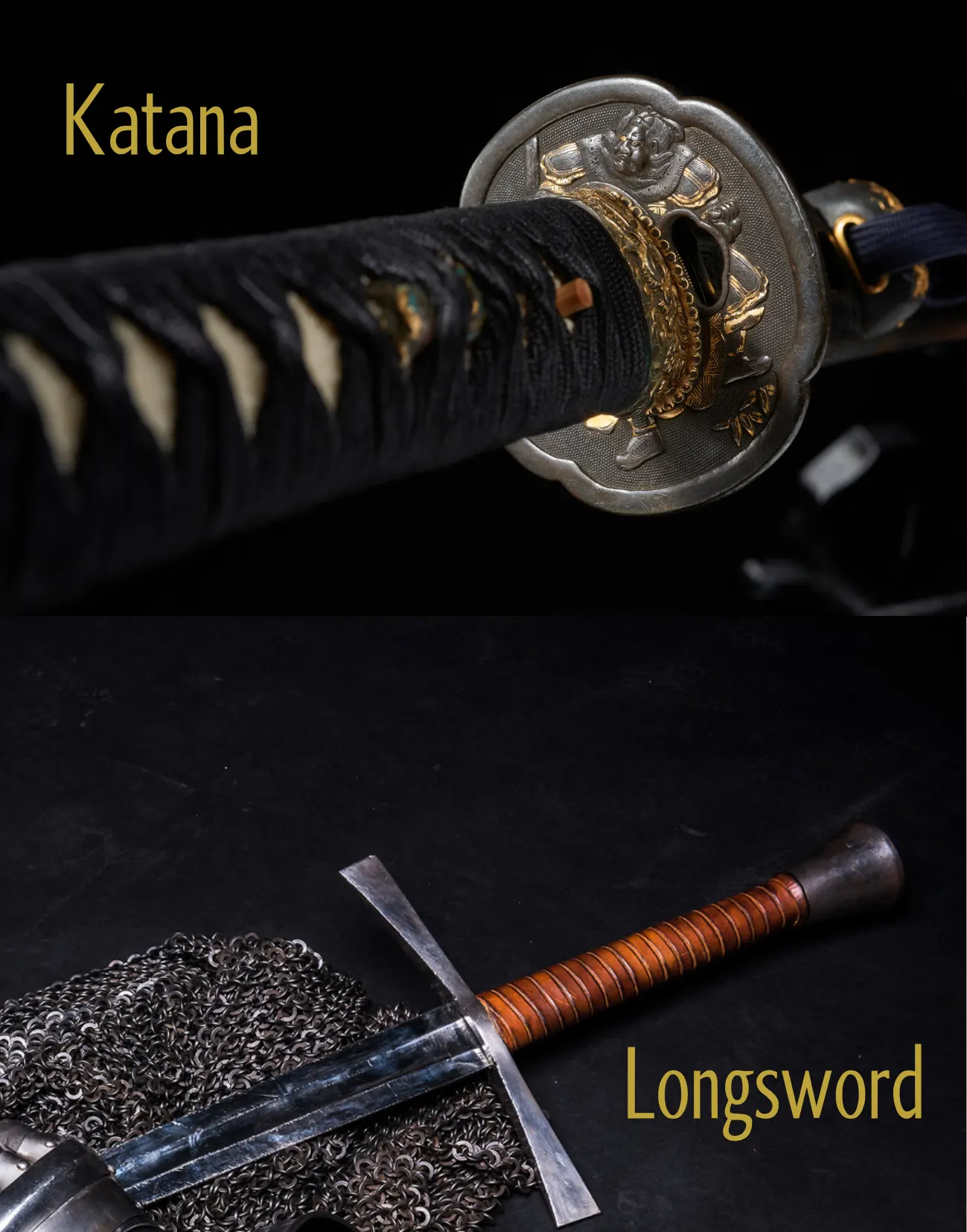 Katana vs Longsword differences