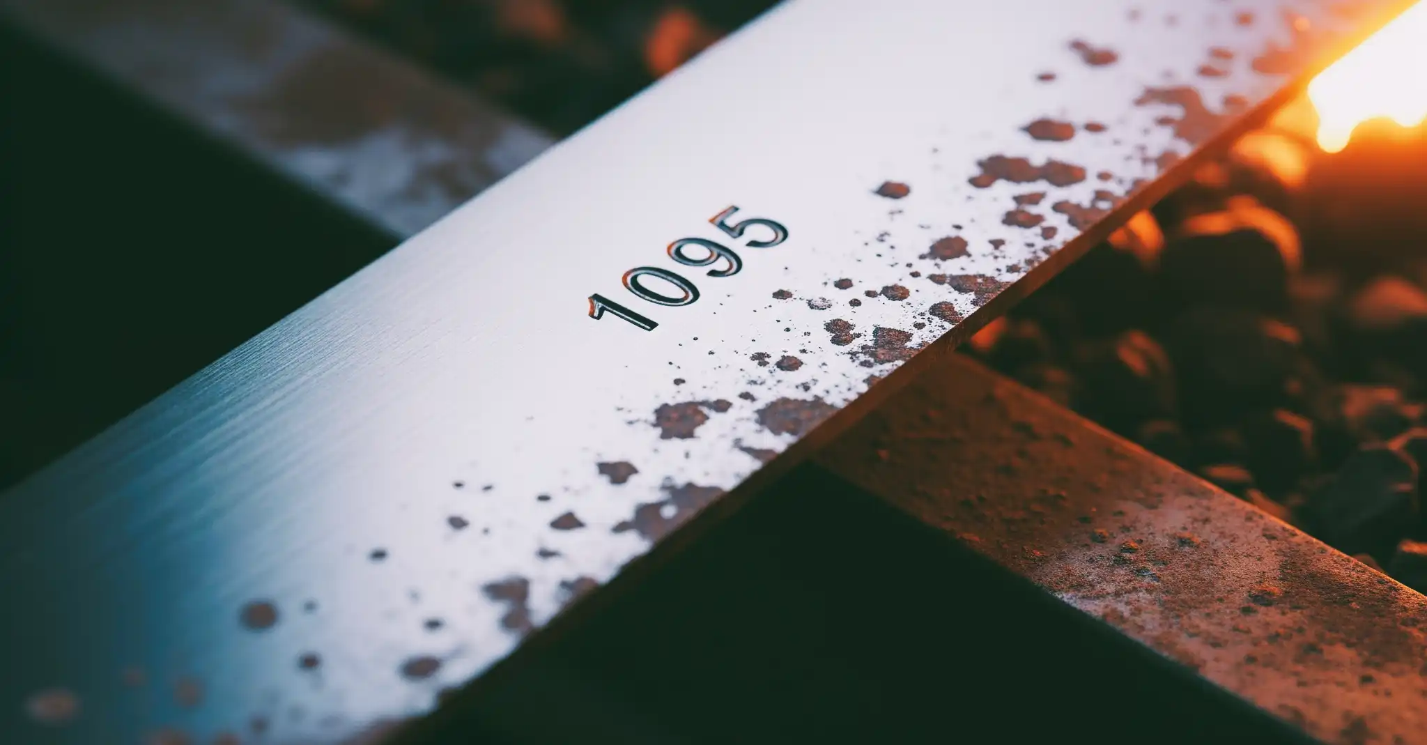 1095 high carbon steel for making japanese swords