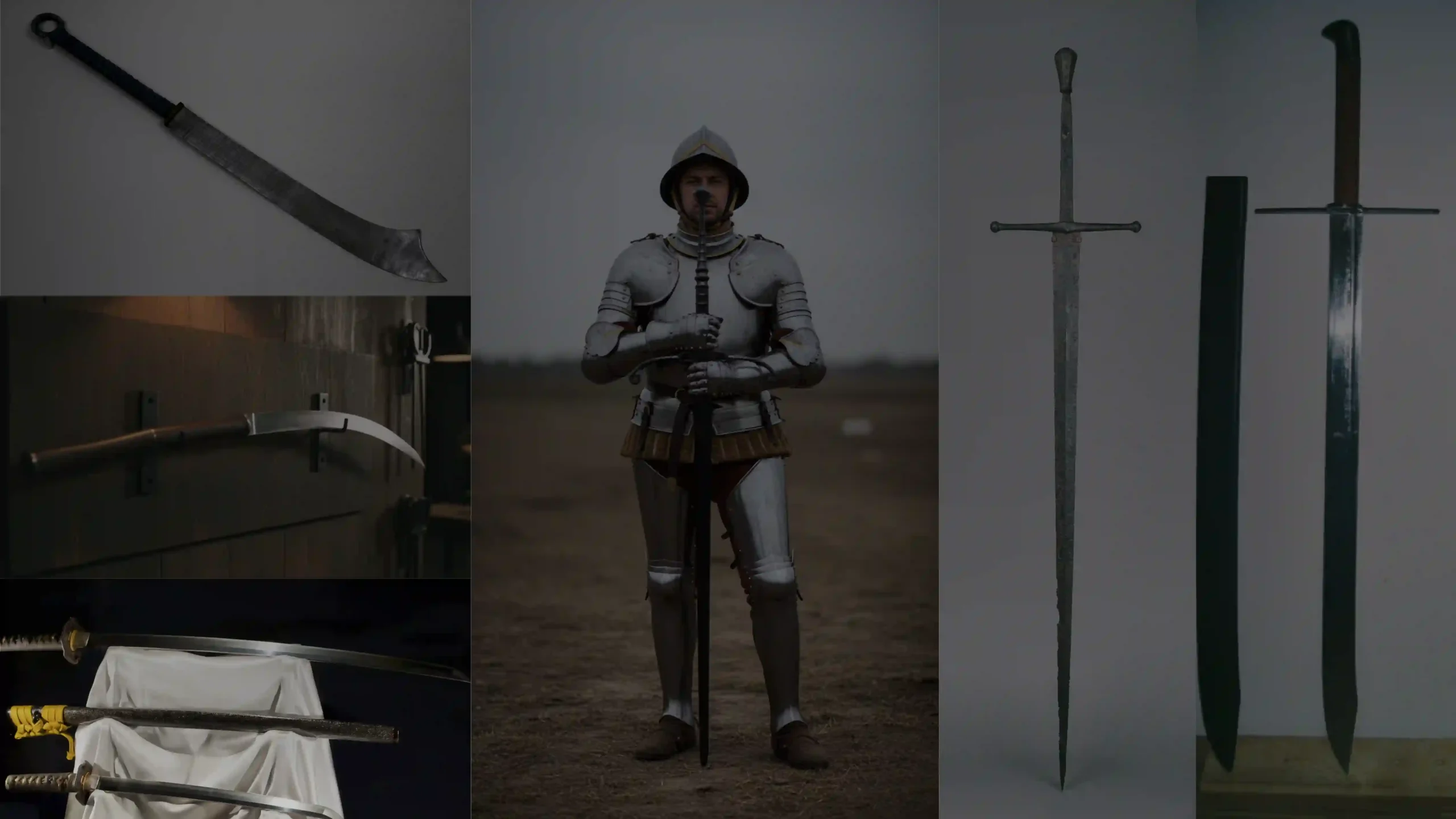 Different types of Two handed swords