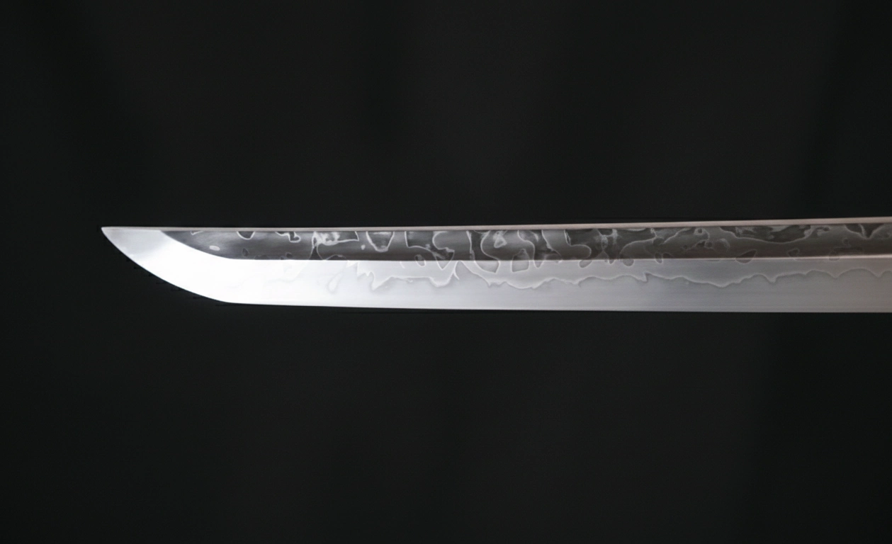 Full temper hamon, hitatsura